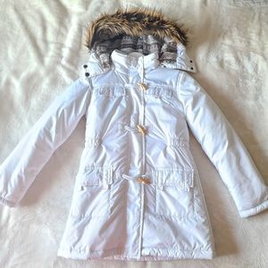 F.O.G | London Fog White Winter Coat